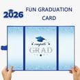 thumbnail image 4 of SeekLGT Graduation Guest Book 2026 Alternative Black and Blue Congrats Grad Signature Board for College Graduation Party Decorations 16 in x 12 in 1 Pack, 4 of 8