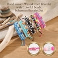thumbnail image 3 of 30pcs Braided Beaded Friendship Bracelets for Teens Girls Handmade Stackable Woven Cute Girls Bracelets Teenager Pinata Goody Bag Stocking Stuffers Tween Birthday Christmas Party Favors, 3 of 7