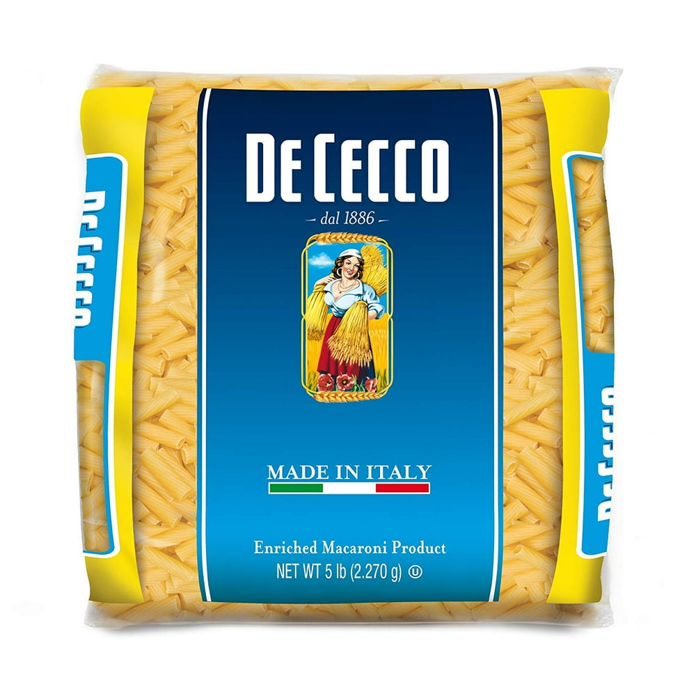 4 PACKS De Cecco Pasta, Tortiglioni, 5 Pound