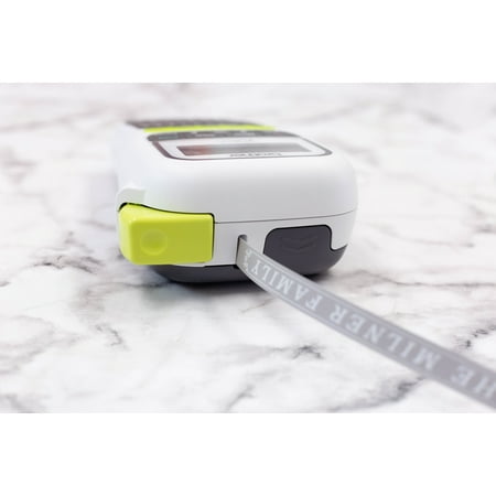 Brother P-touch, PTH110, Easy Portable Label Maker, Lightweight, QWERTY Keyboard, One-Touch Keys, White