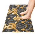 thumbnail image 2 of Bath Mat Soft Plush Non-Slip Absorbent Bathroom Rugs 39"x20" Luxury Dollar Chain, 2 of 8