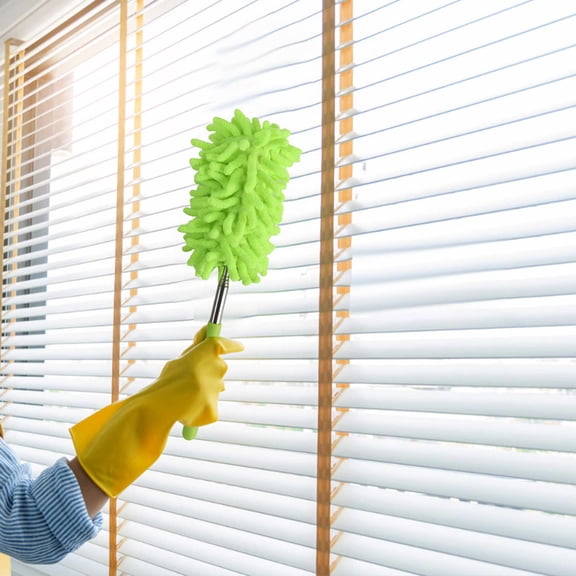 Amacok Microfiber Duster, Washable Microfiber Extendable Duster Microfiber Hand Duster Cleaning Tool Dusting Brush for Home Office Car Computer