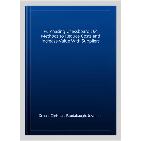 Pre-Owned The Purchasing Chessboard