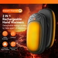 thumbnail image 2 of Rechargeable Hand Warmers by LivingSURE™, Set of 2, 2 of 9