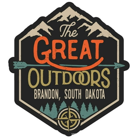 

Brandon South Dakota The Great Outdoors Design 4-Inch Fridge Magnet