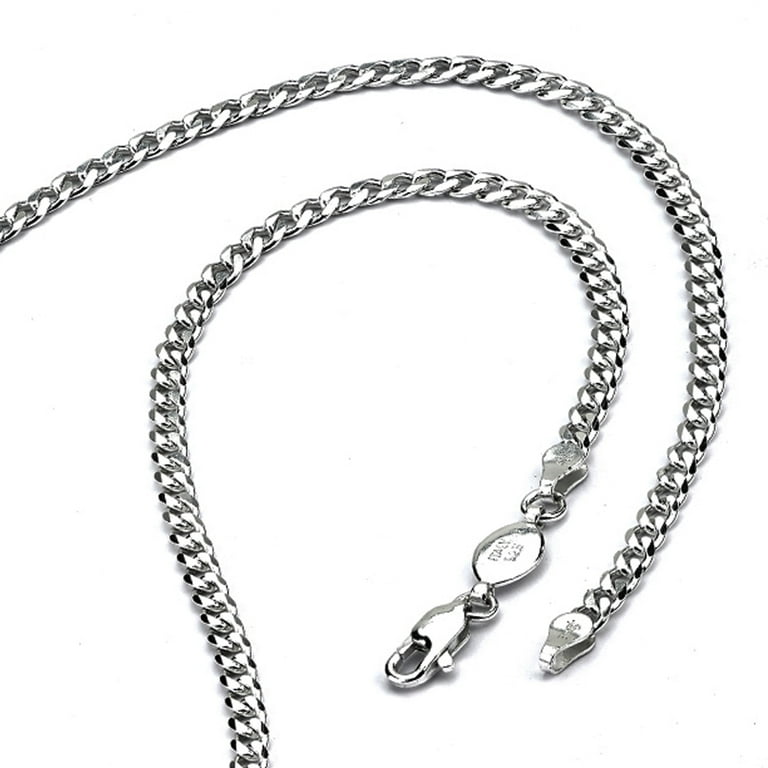 Very Fine Sterling Silver 0.7mm Box Chain Necklace Nickel Free Italy Sizes  16-18 inch