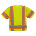 thumbnail image 2 of Portwest US373 Aurora Sleeved Hi-Vis Safety Vest Yellow, XX-Large, 2 of 2