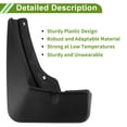 thumbnail image 3 of Protectores de barro Unique Bargains para Cadillac LYRIQ 2022-2024, protectores de barro delanteros y traseros, 1 juego, 3 of 6