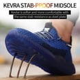 thumbnail image 4 of Safety Shoes Trainers Mens Women Lightweight Breathable Work Shoes Steel Toe Caps Sneakers, 4 of 4