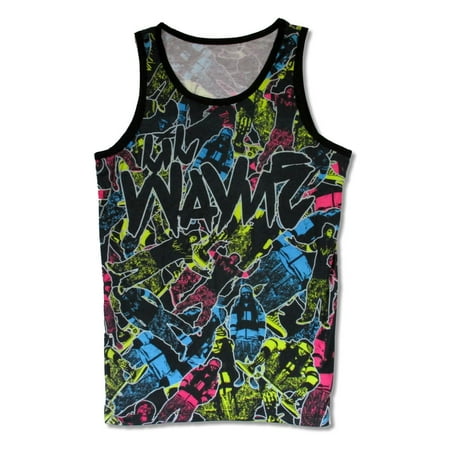 Lil Wayne Collage All Over Multi Colored Tank Top Shirt
