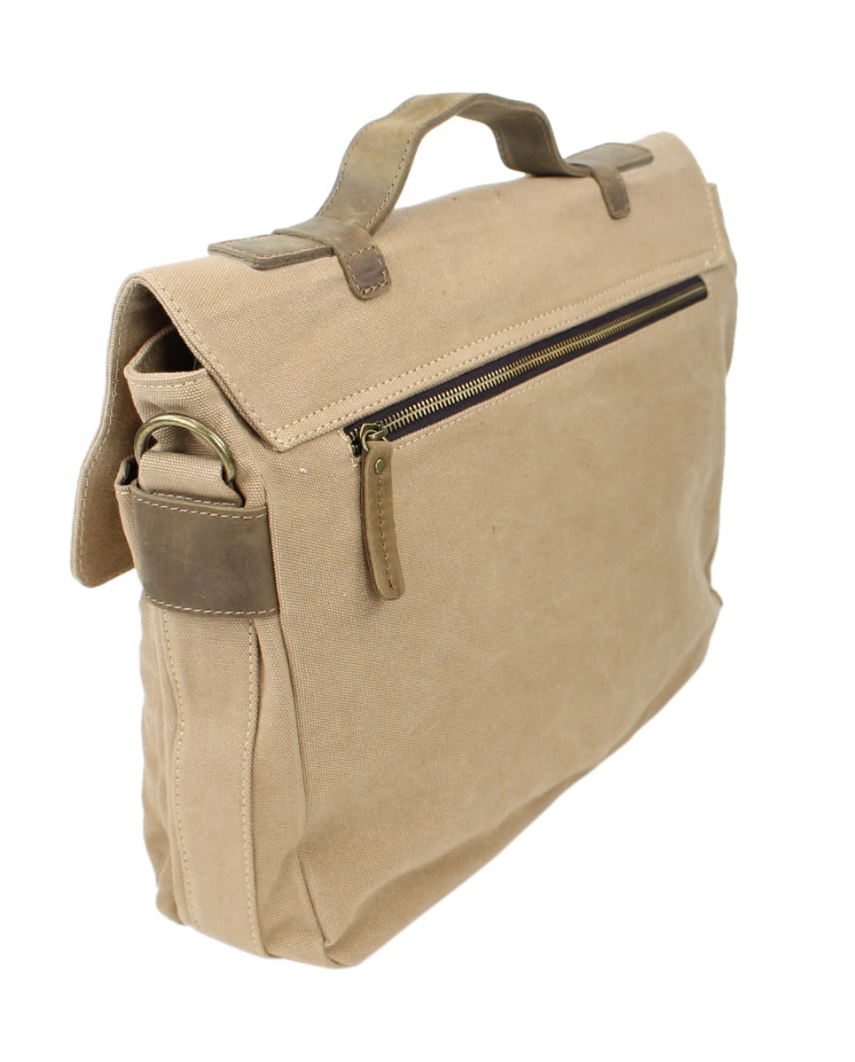 Vagarant Traveler Casual Style Canvas Laptop Messenger Bag CM03.BG