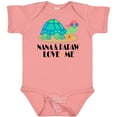 thumbnail image 3 of Inktastic Nana and Papaw Love Me Grandchild Turtle Boys or Girls Baby Bodysuit, 3 of 5