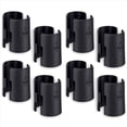 thumbnail image 2 of Wire Shelf Clips 1 Inch-Wire Shelving Shelf Lock Clips Wire Shelving Shelf Lock Clips for Wire Shelving System 400 Pack,400 x Wire Shelf Clips,Black, 2 of 9