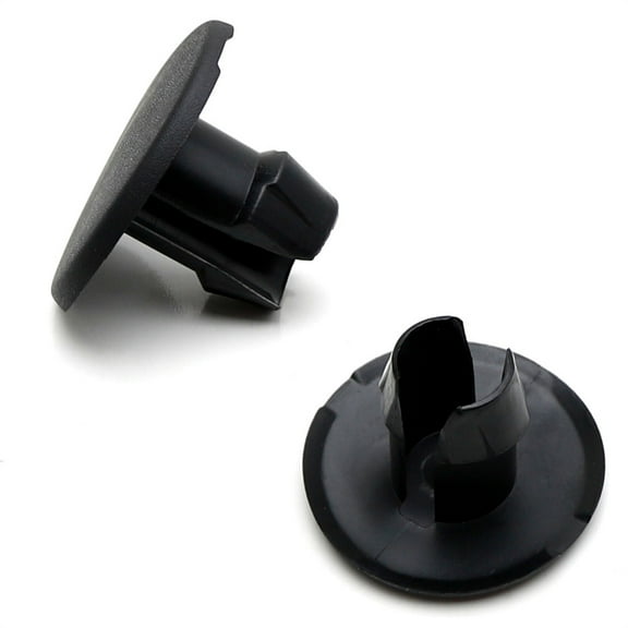 Furulu Rear Bumper Step Pad Round Plug Cover Black 17D754 For Ford F150 F250 F350 F550