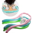 thumbnail image 1 of Neck Massager Therapy Neck And Shoulder Dual Point Roller Self-Massage Tool Relieve Hand Pressure, 1 of 3
