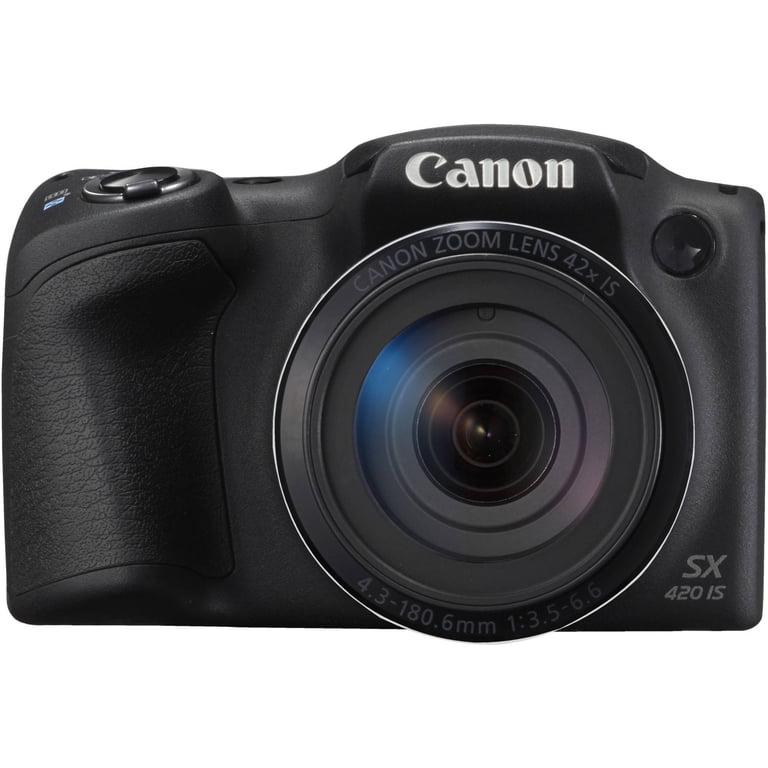 Canon PowerShot SX420 IS Digital Camera (Black) 1068C001 