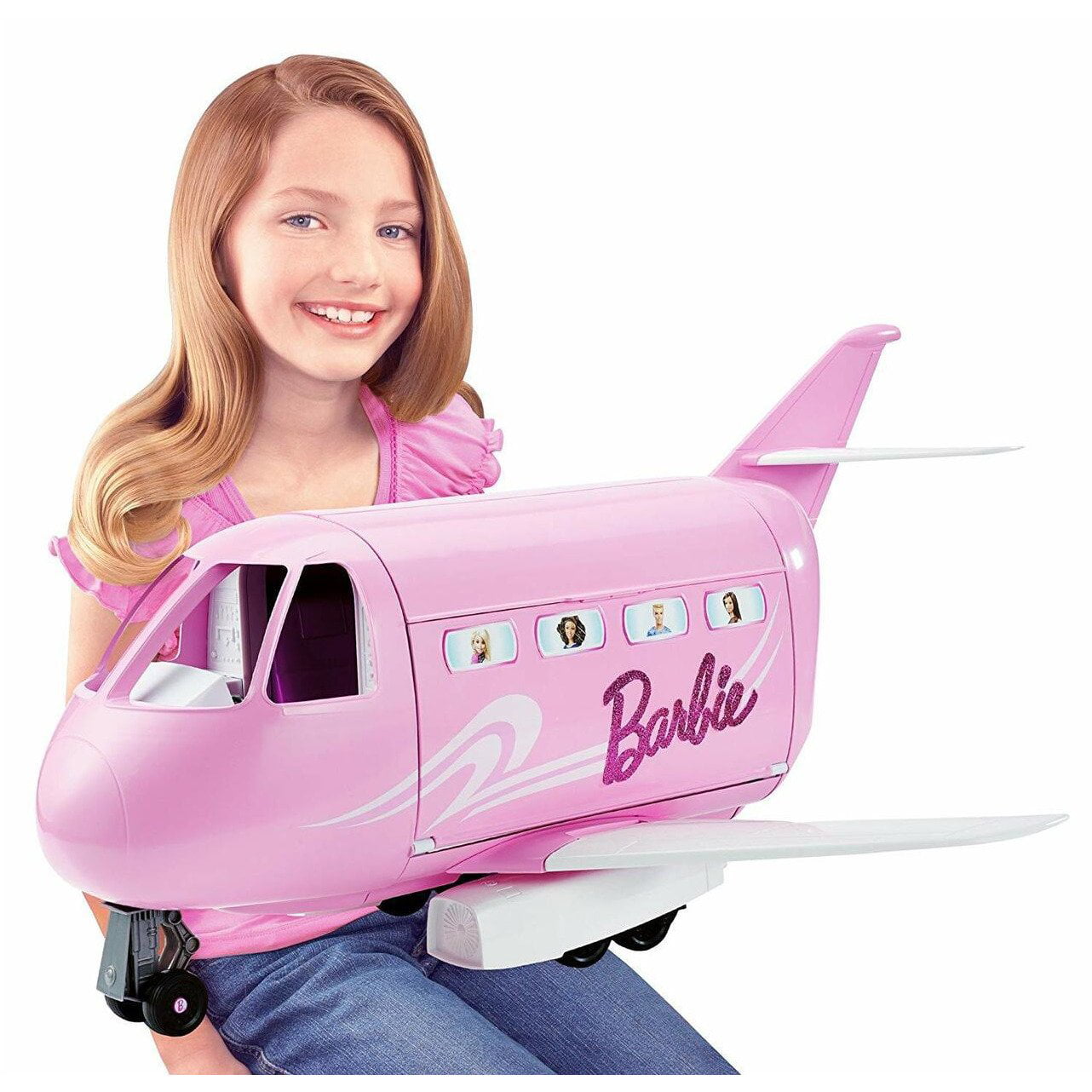 Barbie Pink Passport Glamour Vacation Jet pilots Barbie & Ken NEW IN BOX BONUS 