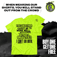 thumbnail image 2 of I Can't Do Both - Safety Yellow T-Shirt, 2 of 2
