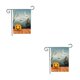 thumbnail image 1 of Billuyoard Bandera de jardín de Halloween Bandera de decoración de cara de fantasma de calabaza de doble cara Type3 NO3, 1 of 6