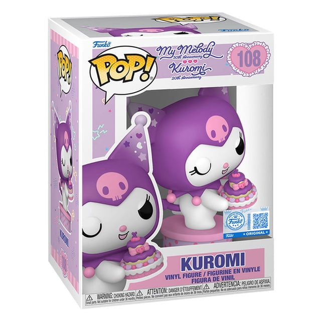 Figura Coleccionable Funko Pop Sanrio Hello Kitty Kuromi Present 1 Pieza