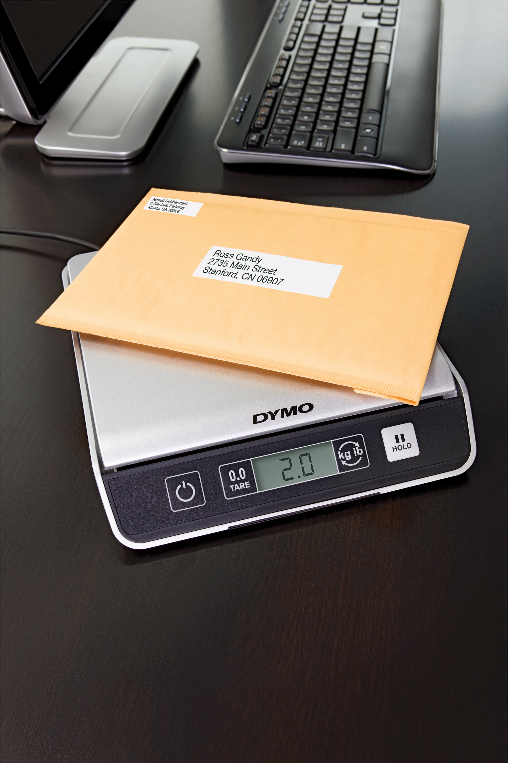 1772059 25-pound DYMO Digital Postal Scale / Shipping Scale New Free Shippi