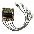 thumbnail image 1 of -ST21 Bluetooth Digital Amplifier Board 2.1 Channel 100Wx2+200W Subwoofer Chip TPA3221 HiFi Stereo Amplifier Board(C), 1 of 10