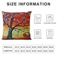 thumbnail image 5 of Throw Pillow Covers Oil Painting Square Home Decorative for ,Pack Multicolour, 5 of 5