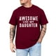 thumbnail image 1 of Camiseta divertida para papá - Camiseta con estampado sarcástico «Me gusta mi hija», cuello redondo de poliéster, ropa informal para todas las estaciones, tallas S-XXXXL, 1 of 4