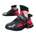 thumbnail image 4 of NOEGOEU Boys Slip On Shoes for Kids Waterproof Sneakers Lightweight Non Slip Sole Walking Running (Red,39), 4 of 8