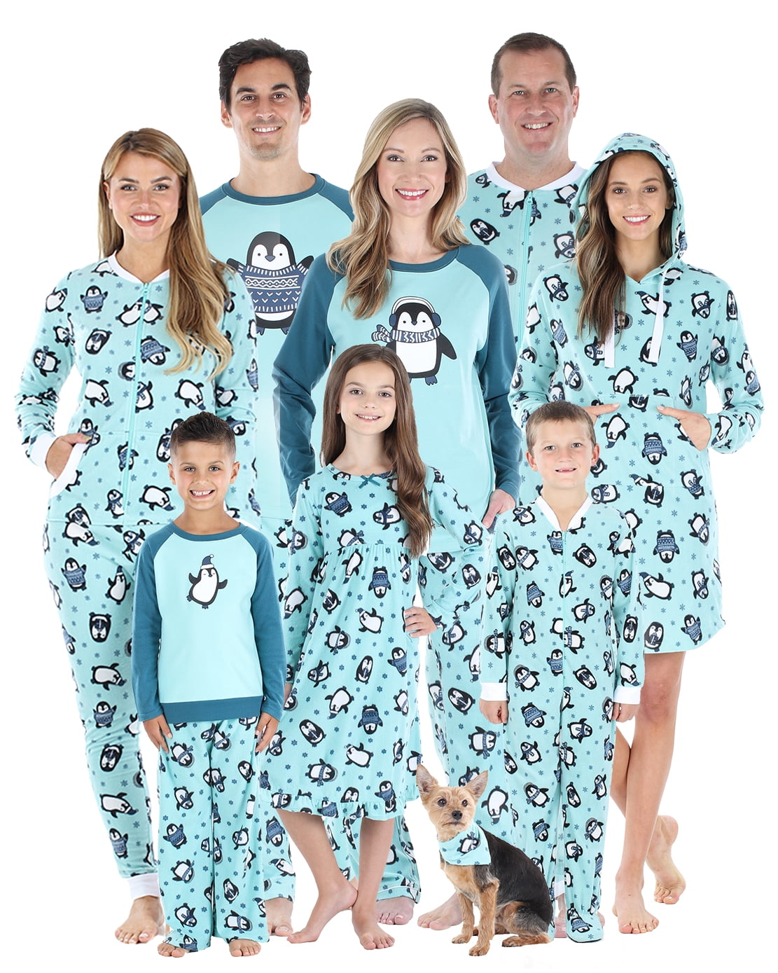 Our Family Pjs Holiday Family Matching Penguin Pajama PJ Sets 