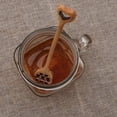thumbnail image 2 of 4 Piezas Cuchara de Miel de Madera Cuchara de Miel Cuchara de Café, 2 of 5