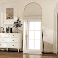 thumbnail image 2 of GRAHMCY 71"x 26" Arched Full Length Mirror Full Body Floor Mirrors, Gold, 2 of 6