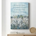 thumbnail image 6 of Be Strong Flower Field Premium Gallery Wrapped Canvas - Ready to Hang, 6 of 9