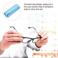 thumbnail image 2 of SHISUYAN Golden Aluminum Eyeglasses Case with Compact Design for Travel and Daily Use 4.5"x1.8", 2 of 9