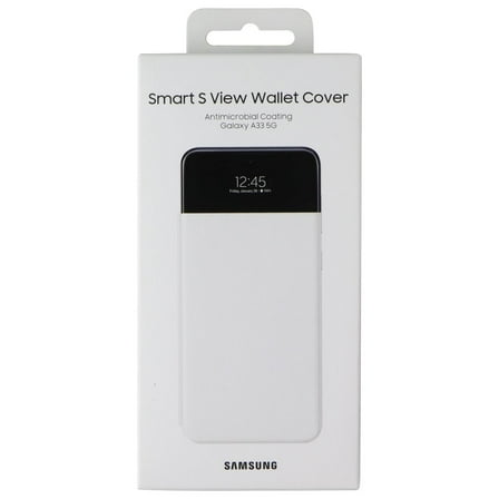 Samsung S View Wallet Cover for Samsung Galaxy A33 5G - White