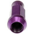 thumbnail image 2 of Dorman 713-685J Wheel Lug Nut for Specific Models, Purple Chrome (Pack of 20), 2 of 4