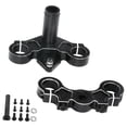 thumbnail image 4 of Metal Triple Clamp Kit RC Reemplazo de bicicletas RC Accesorios de actualización de bicicleta para 1/4 Motorcilla eléctrica Negro, 4 of 8