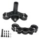 thumbnail image 4 of Kit de abrazadera triple delantera para motocicleta RC, abrazadera fija de suspensión delantera para 1/4 Promoto Negro, 4 of 9