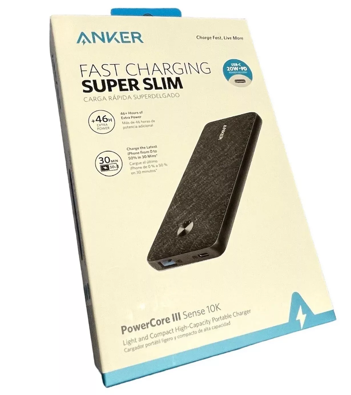 スマホアクセサリー ANKER power core 3 elite 25600 87w Anker PowerCore III Elite 25600 87W Dual USB Portable