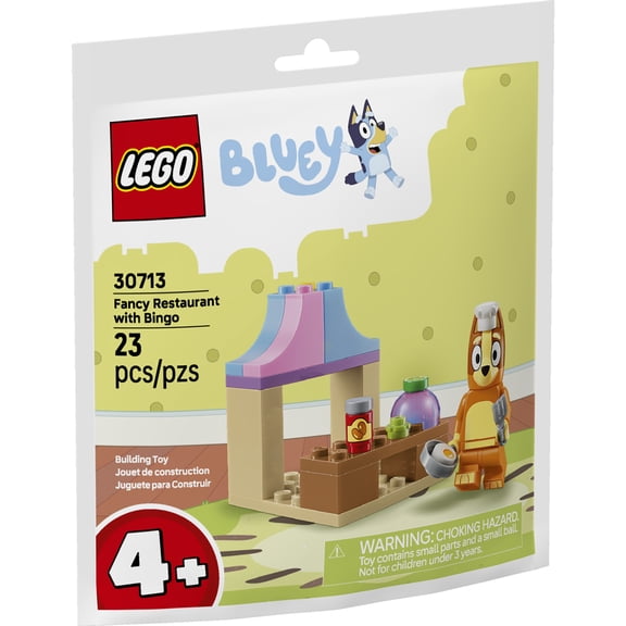 LEGO Bluey Fancy Restaurant with Bingo 30713