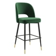 thumbnail image 2 of Modway Rouse Performance Velvet Bar Stool, Multiple Colors, 2 of 3