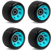 Roller Skate Wheels with Bearings, Quads Roller Skate Wheels Double Row Skating