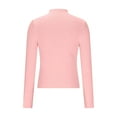 thumbnail image 4 of PEONAVET Chandail Col Rond pour Femmes Chandail Col Rond Couleur Unie Chandail Col Rond, 4 of 5
