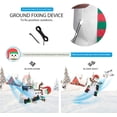 thumbnail image 5 of SPECSTAR 6ft Christmas Inflatable Snowman and Penguins with Colorful Rotating Led Lights, 5 of 10
