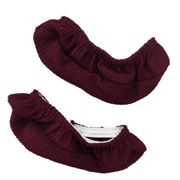 Cubiertas de Reposabrazos BLESIY 2 Piezas Estirables Universales rojo 25-33cm