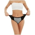 thumbnail image 3 of WZXFASHION Culottes Unies Patchwork pour Femmes sous-Vêtements Bikini Multicolore TTG, 3 of 9
