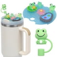 thumbnail image 2 of Compatible con Stanl Ey Taza Tapa Accesorios Charms para Stanl Ey Tazas Accesorios 40oz con Pajita de Silicona Tapa para Vasos, 2 of 2