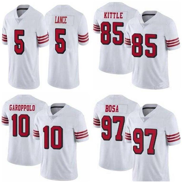 5 Trey Lance Nick Jersey Bosa San George Kittle Francisco Deebo