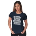 thumbnail image 3 of Funny Lazy Pasty A Little Crazy Joke Womens Slim Fit Graphic Tee Brisco Brands S, 3 of 5