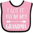 thumbnail image 3 of Inktastic I Got It from My Grandma Boys or Girls Baby Bib, 3 of 4